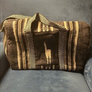 Stylish Black and Tan Men's Bag